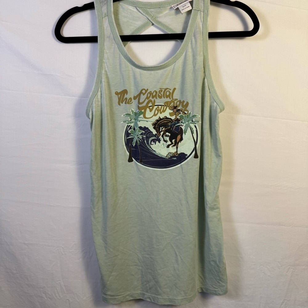 Ariat Women's Mint Green Tank Top Size S